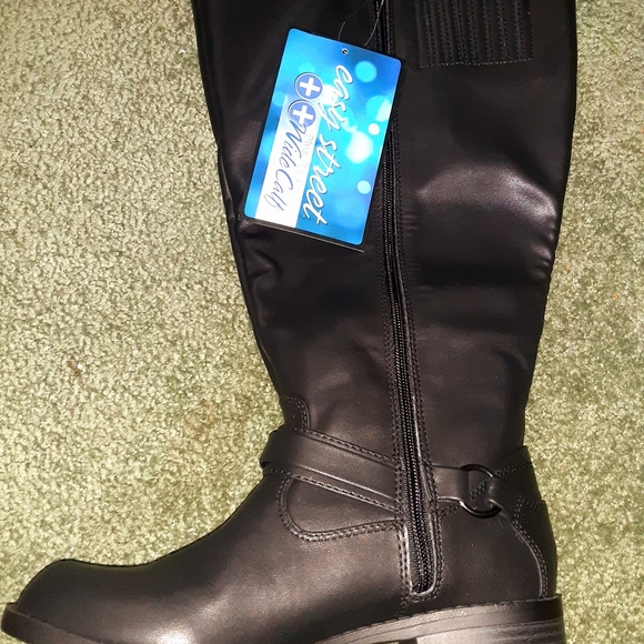wide calf boots size 7